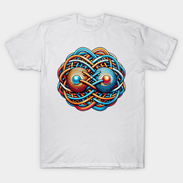 Quantum Entanglement T-Shirt by JSnipe